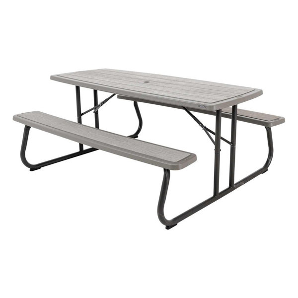 Lifetime Folding Picnic Table Wayfair